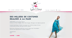 Desktop Screenshot of lydie-danse.com